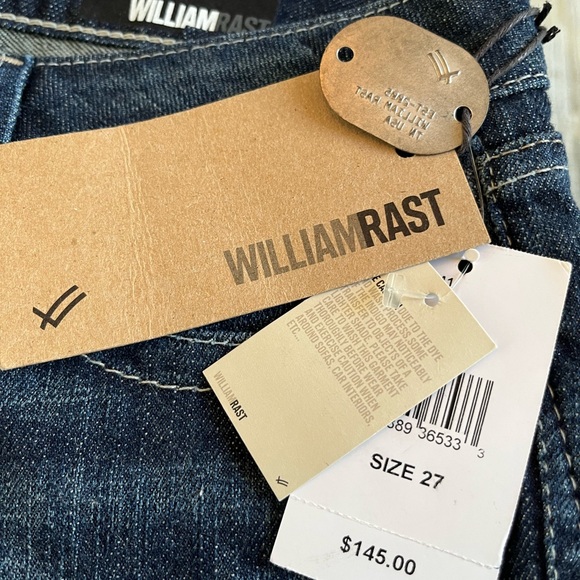 WILLIAM RAST CUFFED SCARLET SHORTS WOMEN'S SIZE 27 - Picture 8 of 13